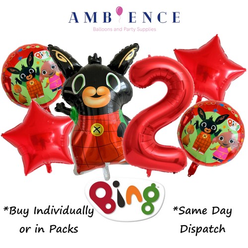 Bing bunny birthday balloons - bunny,