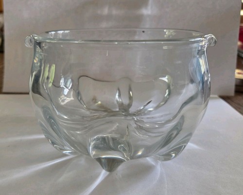 Antique heavy hand blown - antique, glass