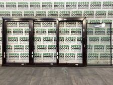 ROSEWOOD INLINE PATIO DOORS SLIDING BROWN WOODGRAIN EXTERNAL EXTERIOR BROWN NEW