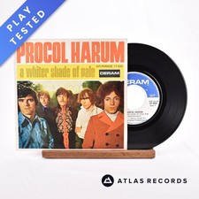 Procol Harum - A Whiter Shade Of Pale - Reissue French 7" Vinyl Record - VG+/VG+