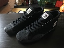 VISION STREET WEAR - Black/Skate/Hi-Top/Size 10/Trainer/Sneaker/VGC/Used