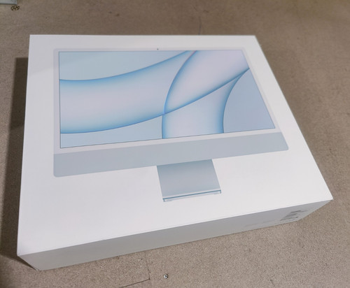 Empty box apple imac 20in - empty,