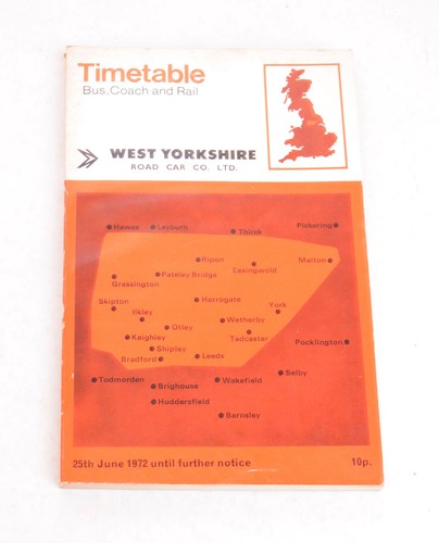 Bus coach timetable - timetable, west