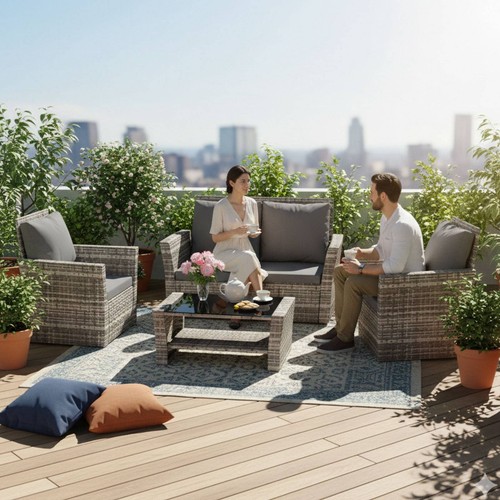 Birchtree rattan garden - rattan,