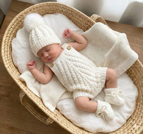 Lupin romper knitting - “lupin”,