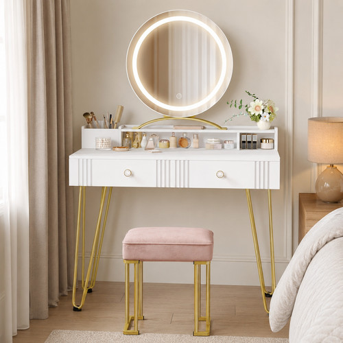 Dressing table set led - set,
