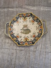 Antique French Plate, Dragon Design