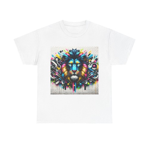 Unisex adult shirt lion - adult,