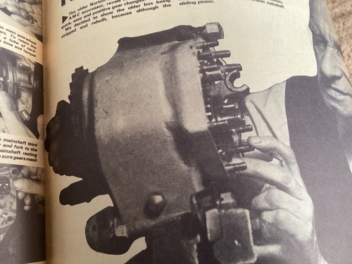 Norton amc burman gearbox - norton,