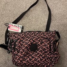 Kipling Black Pink Dancing
