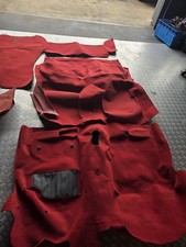 Vw Golf Mk2 Gti Carpets Red Rare Cl Gl 16v 8v  Gti Show Car