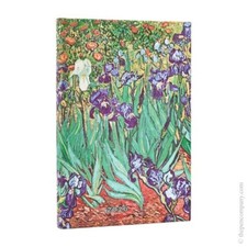 Paperblanks 2026 12-Month Gogh's Irises Weekly Mini Horizontal Hardcover Diary