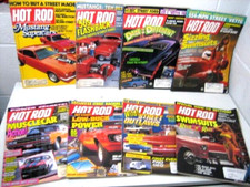 Hot Rod magazine lot of 8, 1979 to 91