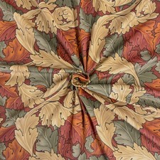 Velvet William Morris Fabric-55 Inch Width-Luxury Upholstery, Curtain & More
