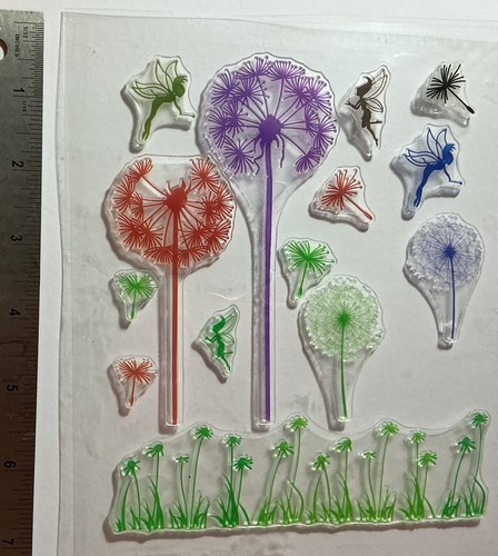 Clear stamp set fairies - clear, set,