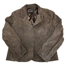 Vintage Suede Leather Jacket