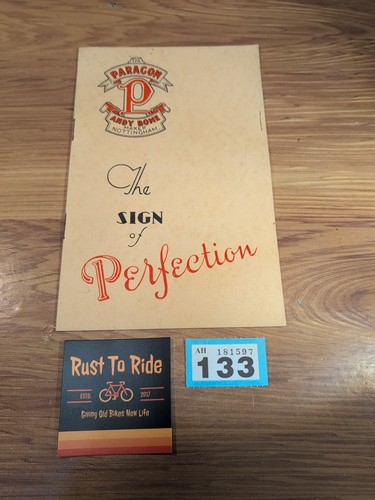 Vintage bicycle catalogue - vintage,