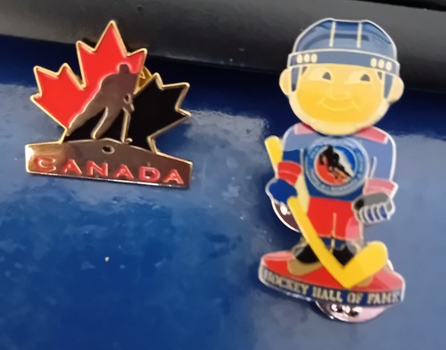 Ice hockey pin badges from - hockey,