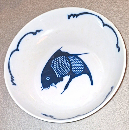 Vintage chinese blue white - vintage,