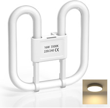 Gr10Q 4 PIN 16W Light Bulb, 2D