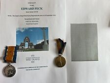 WW1 Medals Peck Royal West