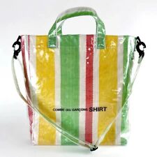 women's CDG Comme Des Garcons SHIRT PVC Tote Bag Handbag Crossbody Messenger Bag