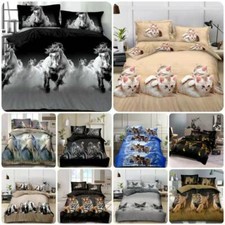 3D Animal Print Duvet Cover
