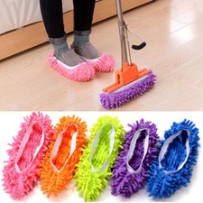 Dust Mop Slippers Lazy Floor