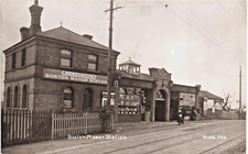 Boston Manor Underground Railway Station near Hanwell & Brentford # 746 by WHA.