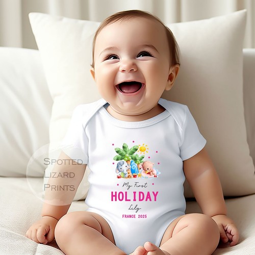 Personalised first holiday - first,