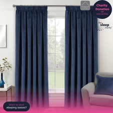 Navy Velvet 100% Blackout Pair
