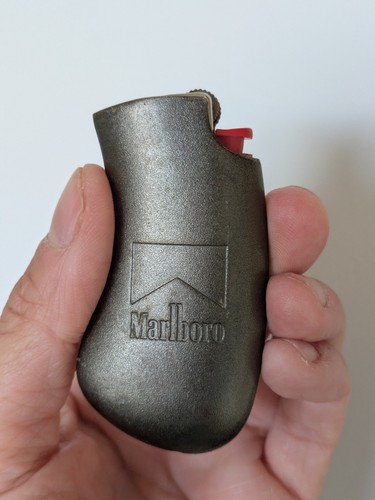 Vintage marlboro lighter see - lighter,