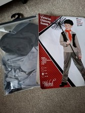 Victorian Chimney  Sweep Child Dress Up Outfit World Book Day Halloween 8-10 