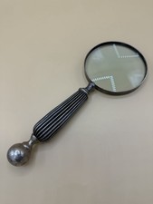 Large antique magnifying glass - large,