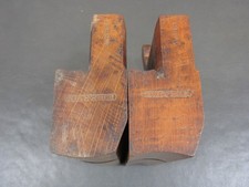 Pair vintage wooden moulding