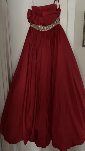 Sherry hill red formal prom - hill,