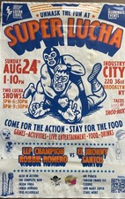 Lucha Libre Wrestling Poster