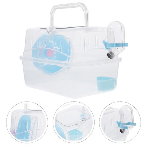 Clear hamster cage guinea - clear,