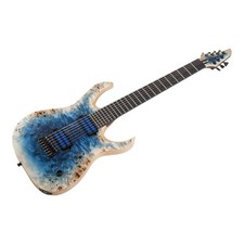 Mayones Duvell 7 Elite Eye Poplar - Trans Natural Fade Blue Burst In *NEW*