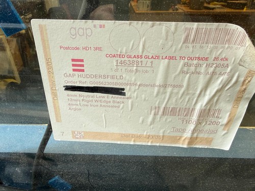 Glass panel unit 1100 - 1100, 1200