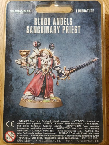 Blood angels sanguinary priest - blood,