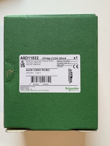 Schneider rcbo amp 30ma - schneider,