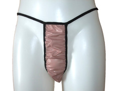 Latex Panties Mens Rubber Briefs Skimpy Fetish Underwear Men Womens Pants BDSM