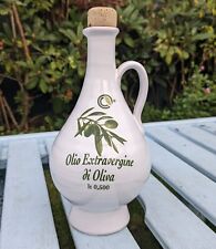 Ceramic 0.5lt Giovanni Saldarelli Terlizzi Italian olive oil jug 