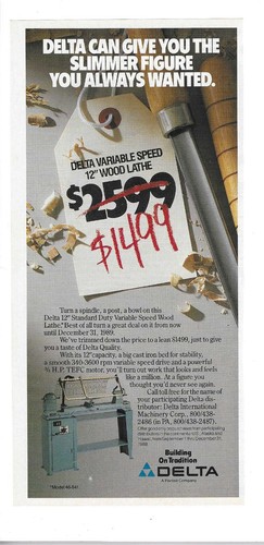 1989 delta variable speed - variable, wood