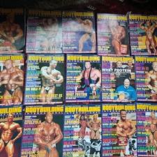 collection of 15 vintage Bodybuilding  International Magazine's 1997-1999