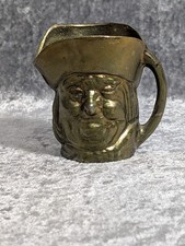 Miniature Vintage Brass Toby