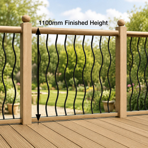 Metal decking panels black - metal,