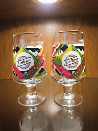 San miguel half pint 10oz - half,