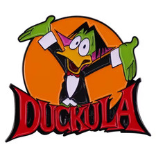 Count Duckula enamel pin badge